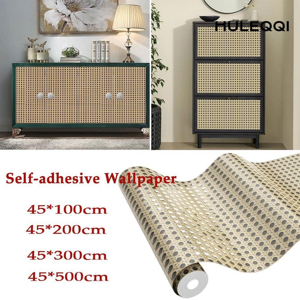 Nhãn dán tường HULEQI, Giấy dán tường mây PVC, Nhãn dán cải tạo nội thất chống nước tự dính có thể tháo rời cổ điển