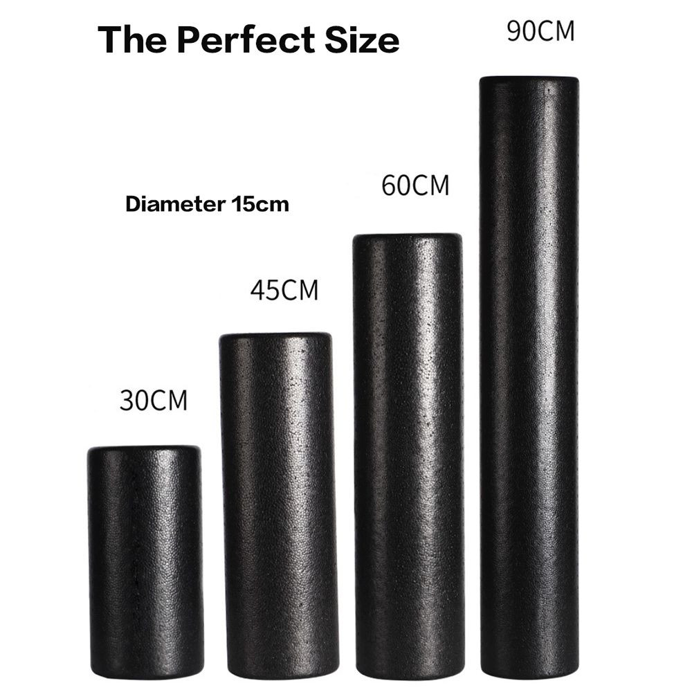 Hobbyin Con lăn bọt EPP massage di động - 30cm, 45cm, hoặc 60cm - Thiết bị tập thể dục phù hợp cho cả nam và nữ