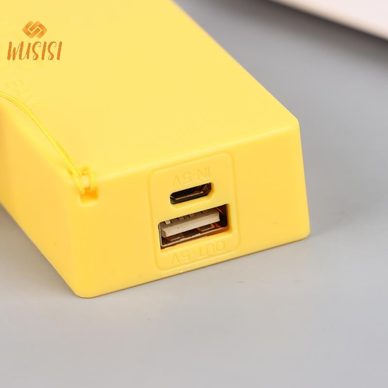 [WUSISI] Bộ Pin Sạc Di Động Cho Ốp Lưng DIY Box Protable Nhiều Màu Sắc Stroage Box MỚI