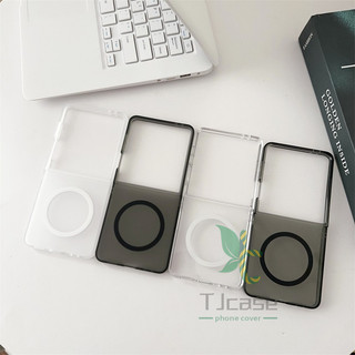 Ốp điện thoại từ tính mờ sương Ice Mist cho Samsung Galaxy Z Flip 7 Flip 6 5 4 3 Z Fold 7 Z Fold 6 5 4 3 Ốp cứng siêu mỏng