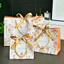 Túi giấy Happy Times trắng cam TU69 đựng quà sinh nhật, sự kiện, đồ lưu niệm cho bạn bè người thân