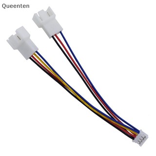 Cáp Nguồn Quạt Queenten 12cm PH2.0 Nhỏ 4Pin Đến Đôi 3Pin / 4Pin Cáp Quạt PVC Nguồn QT