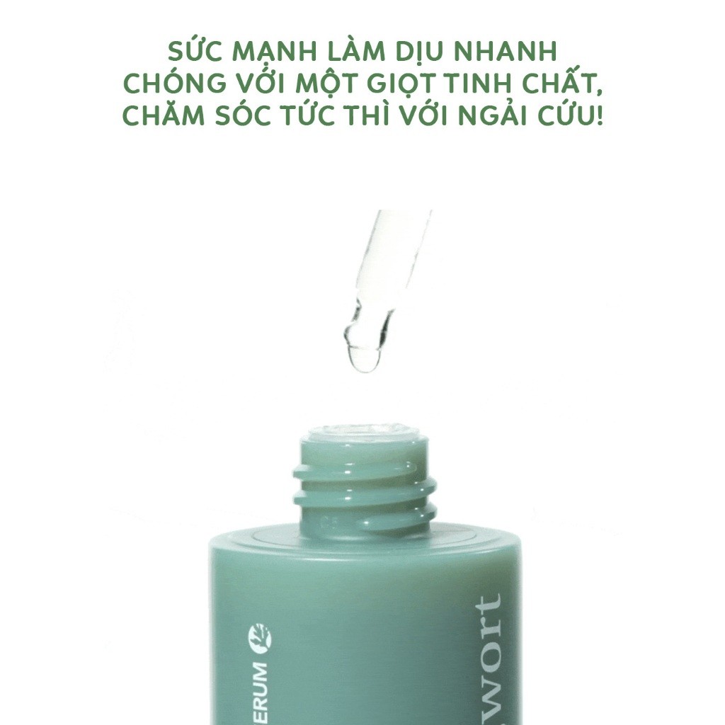 Tinh chất dưỡng ẩm và làm dịu da KUNDAL MUGWORT SOOTHING ENERGY SERUM 30ml | DAMDAVN