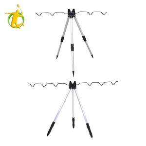 Cần câu chân máy giá đỡ gấp - dụng cụ hỗ trợ mặt đất với 5 thanh đứng cực giá đỡ chân đế cho hồ ao