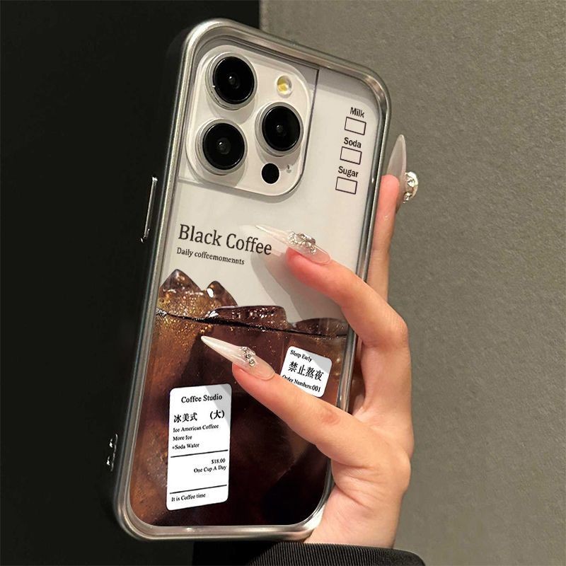 ✨Feng Photo Frame Cà phê Mỹ Thích hợp cho Apple 15plus14promax Vỏ điện thoại iPhonexs121125.5.22