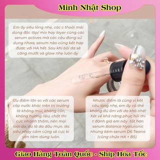 Serum 5% Hyaluronic Acid (HA) 27ml Compliment giúp cấp nước, giữ ẩm, phục hồi và nuôi dưỡng làn da mịn màng của Nga
