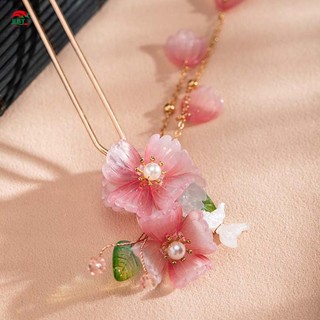 Phụ Nữ Thanh Lịch Chignon Tóc Tua Rua Phong Cách Tân Trung Quốc Đũa Tóc Cho DIY Tạo Kiểu