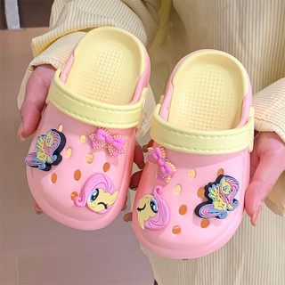 XIXITIAO My Little Pony Dễ Thương Nữ Mùa Hè Ngoài Trời Dép Đi Biển Dép