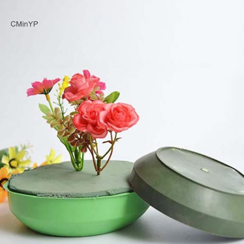 CyinYP Xốp cắm hoa, khay cố định, bùn giữ hoa, trang trí bình/bát, tiệc cưới, lối đi