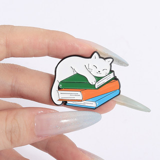 3 đến 12 Chiếc Men Thổ Cẩm Bộ Hoạt Hình Dễ Thương Kim Loại Pin Động Vật Capybara Gấu Trúc Mèo Huy Hiệu Ba Lô Quần Áo Phụ Kiện Quà Tặng Cho Bạn Bè