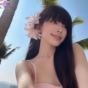 RTJIFSS Lily Flower Hair Clip, Sweet Seaside Holiday Style Duckbill Clip, Phụ kiện tóc thời trang Kẹp bên tạo kiểu Barrettes Girls
