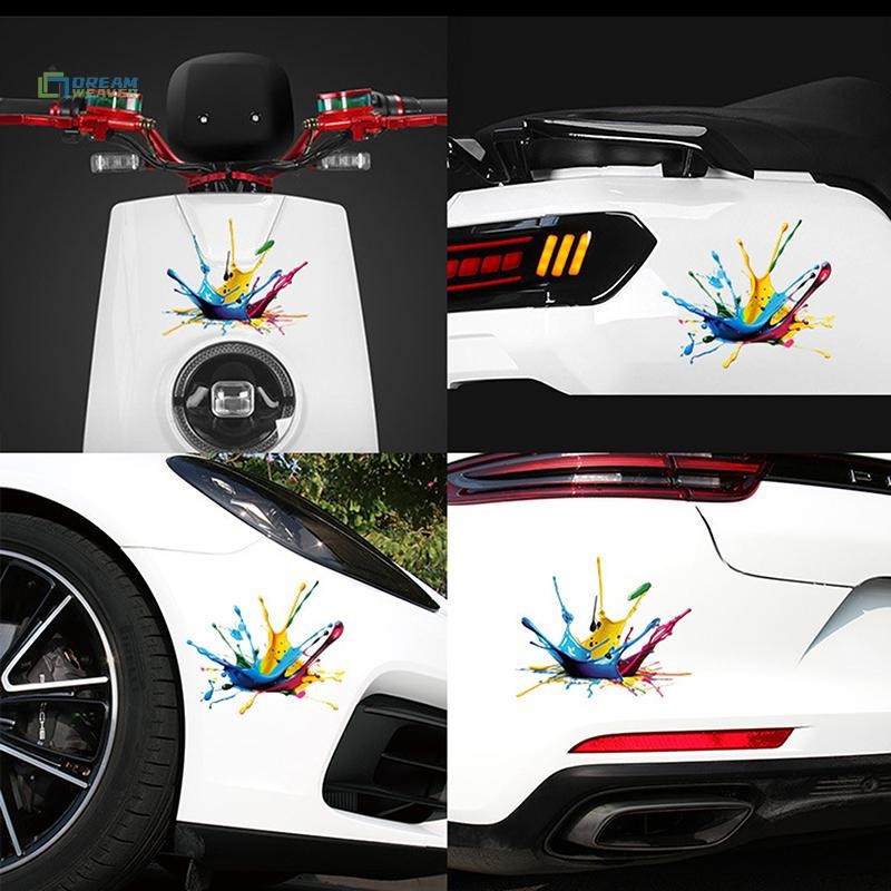 [Dream] Miếng Dán Nội Thất Ô Tô Với Sơn Chất Lỏng Màu Dopamine Cho Xe Phản Quang Bình Nhiên Liệu Dán Decal Cửa Sổ mới