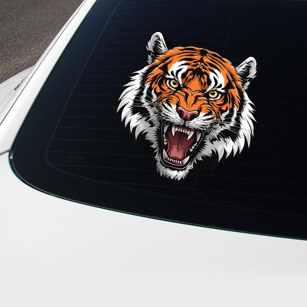 Hổ Xe Ô Tô Dán Xe Máy Windows Mũ Bảo Hiểm Ván Trượt JDM Vinyl Đề Can Tắc Xước Kiểu Dáng Xe pomervn