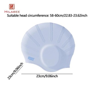 Mũ Bơi HILABEE Co Giãn Cao Bảo Vệ Tóc Silicon Mềm Cho Bể Bơi Tóc Dài / Ngắn