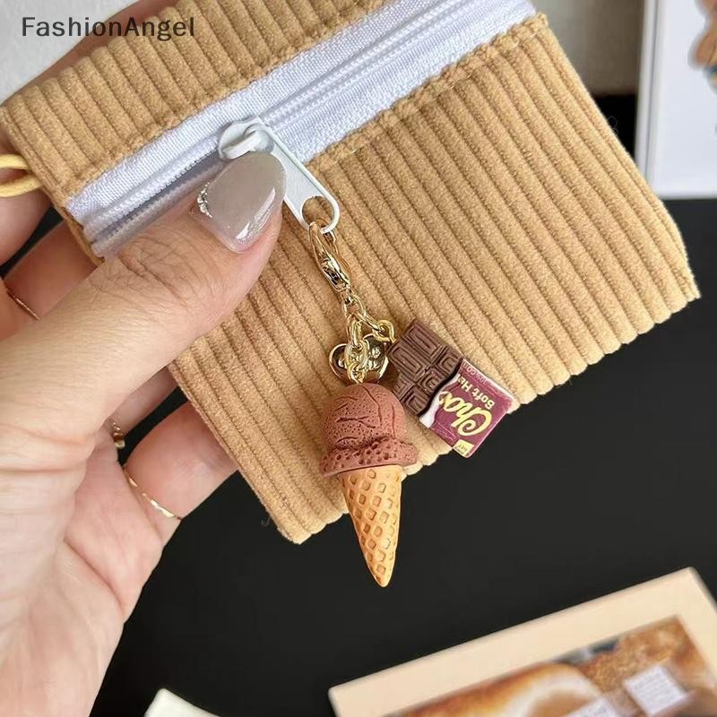 FashionAngel Sáng Tạo Độc Đáo Donut Bánh Mì Cà Phê Điện Thoại Quyến Rũ Dây Đeo Mặt Dây Chuyền Dây Mô Phỏng Đồ Chơi Thực Phẩm Móc Khóa Túi Phụ Kiện Quà Tặng VN