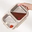 Hộp Bento FANIELLAPOWELL, Hộp Cơm Trưa Chia 2 / 3 / 4, Hộp Đựng Thực Phẩm Kín Bằng Thép Không Gỉ Chống Rò Rỉ Di Động Dã Ngoại