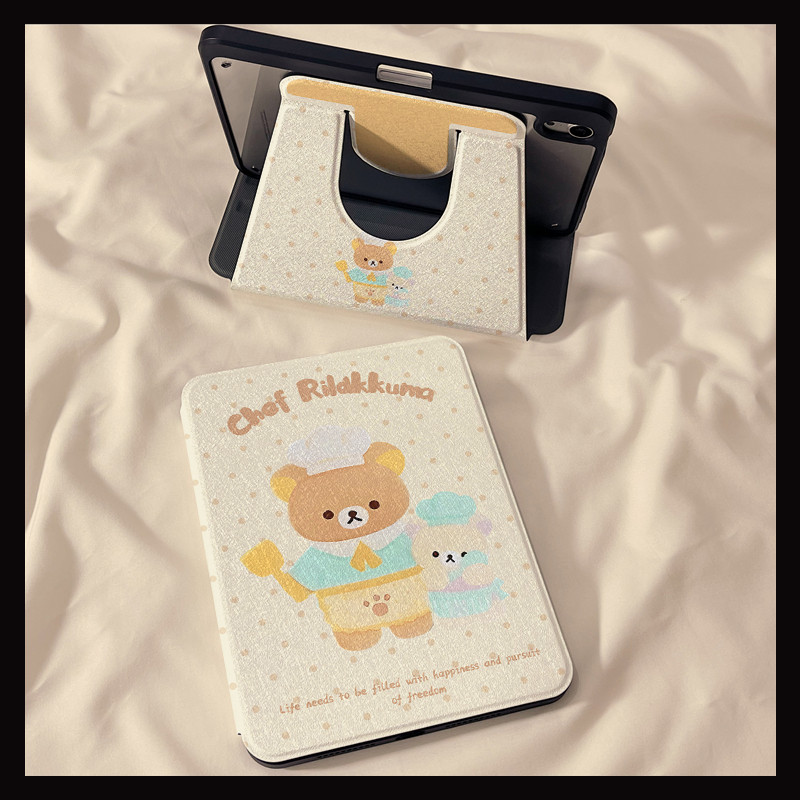 Vỏ bảo vệ cho Samsung Galaxy Tab S6 lite 10.4 inch S9plus / s10plus 12.4 inch S9 FE + Tab A9 Plus Tab A7 lite A9 + S7plus / S8plus S10ULTRA Vỏ Acrylic xoay kiểu sách
