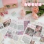 Set 50 Giấy Nền Trang Trí Sổ Bullet INS Hàn Quốc DIY Giấy Báo Dán Tường Phong Cách INS