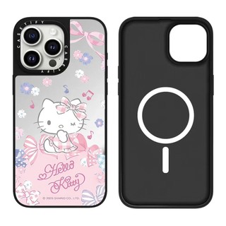 Ốp điện thoại cứng gương Cat màu hồng từ tính cho iPhone 16ProMax 15 14 13 12 11 Vỏ chống sốc