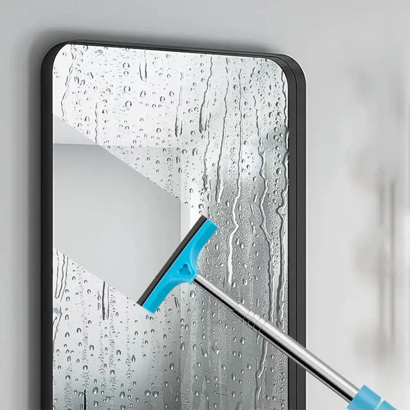 Khăn Lau Kính Chắn Gió Ô Tô Có Thể Thu Vào Cao Su Squeegee Gương Chiếu Hậu Bụi Tẩy Mưa