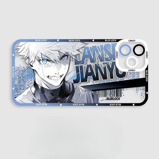 Anime Blue Lock Rin Itoshi Nagi Seishiro Ốp Lưng Cho OPPO A15 A16 A17 A15S A16K A16E A17K A9 A5 2020 A3S A5S A31 F9 F11 Reno 5 6 5G Vỏ Điện Thoại Di Động Silicon Trong Suốt Mềm