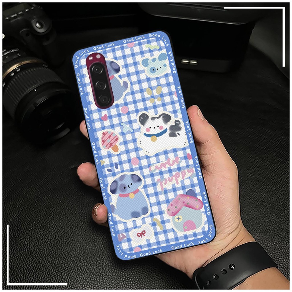 Ốp Lưng TPU Sony Xperia 5 / XZ5, Chống Thấm Nước, Chống Va Đập, Chống Bụi Bẩn, Họa Tiết Động Vật Graffiti, Silicon Bảo Vệ