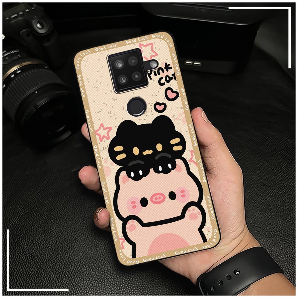 Ốp lưng TPU hoạt hình cho Sharp Aquos Sense4 Plus, silicon mềm, chống va đập, bảo vệ bền, chống bụi bẩn