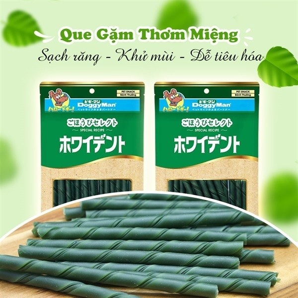Que gặm thơm miệng cho chó Doggyman - 120g