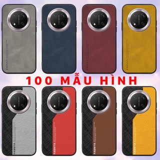 Ốp lưng dẻo Honor X9c - X60 Pro - giả màu họa tiết da bò chặn màu cá tính đơn giản sang trọng