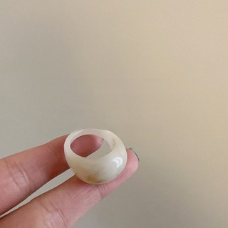 Nhẫn tròn cổ điển DREJEW dành cho nữ Nhẫn ngón trỏ cao cấp đơn giản và độc đáo