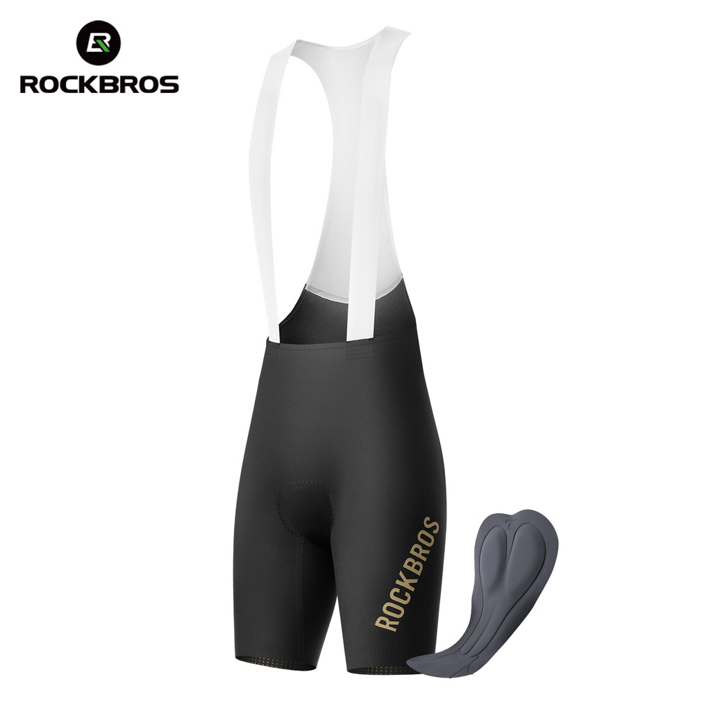 Rockbros Quần Short Đi Xe Đạp Nam Liền Mạch Thoáng Khí Dây Đeo Vai Xe Đạp Đường Bộ Thoải Mái Chống Gió Đàn Hồi Cao Mùa Hè