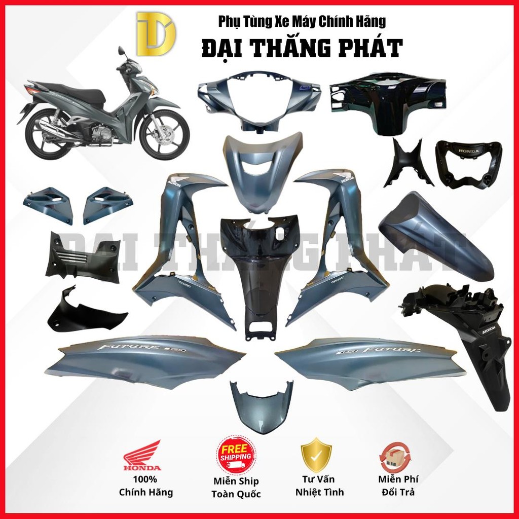 (Có bán lẻ) Dàn áo xe Future 125cc K73 năm 2022 Vành Đúc - Phiên bản ...