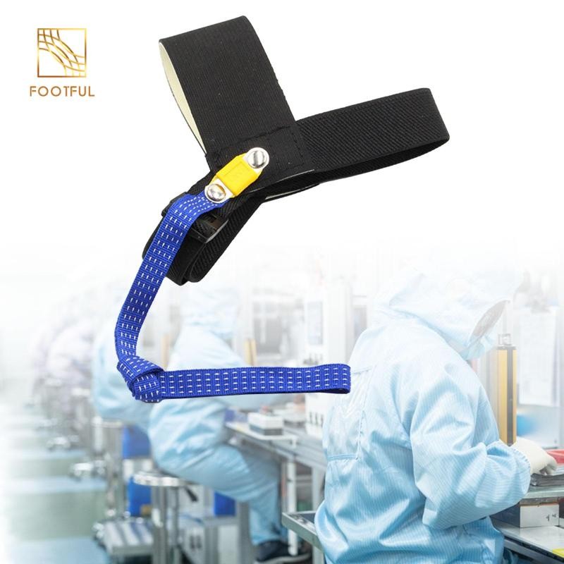 ESD Chống Tĩnh Điện Gót Chân Dây Xả Cho Thiết Bị Điện Tử Môi Trường Tĩnh