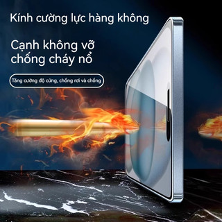 Kính cường lực iPhone đệm khí chống sốc, siêu nét HD, chống ánh sáng xanh, cho iPhone 11 12 13 14 15 16 17 Pro Max X XS