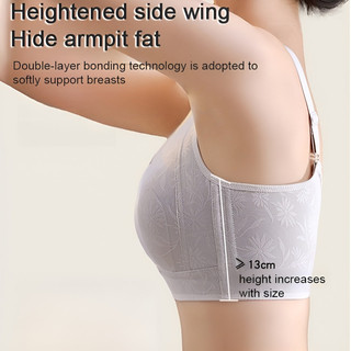 『 Brelira 』 Full Cup Minimizer Bra Siêu Mỏng Ngực Lớn Nhìn Nhỏ Có Thể Điều Chỉnh Liền Mạch Chống Chảy xệ Không Dây Thoải Mái Cho Nữ ​​Quần lót​​