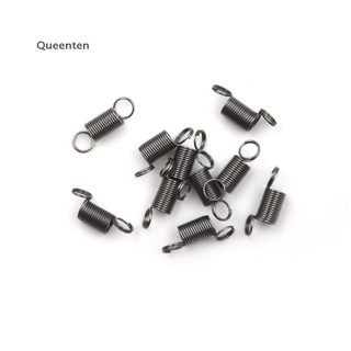 Queenten 10 Chiếc 15 Mm Thép Không Gỉ Căng Thẳng Nhỏ Lò Xo Có Móc Kéo DIY Đồ Chơi QT