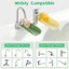 Bộ mở rộng vòi cho trẻ em JUIC, Bộ mở rộng bồn rửa bằng silicon hoạt hình, Bộ mở rộng vòi nước có thể tháo rời chống bắn nước