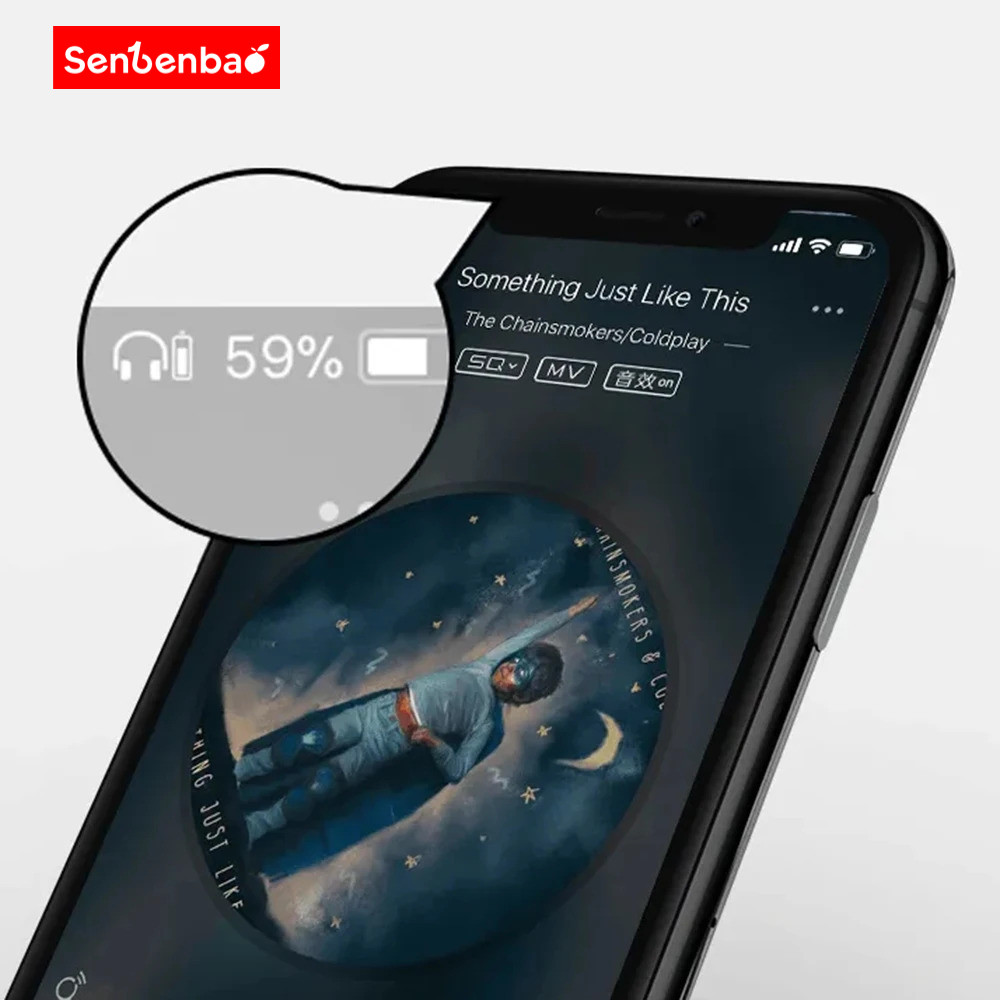 Senbenbao Pro4s + Tws Bluetooth 5.4 Tai nghe không dây Tai nghe giảm tiếng ồn Mini Tai nghe điều khiển bằng cảm ứng
