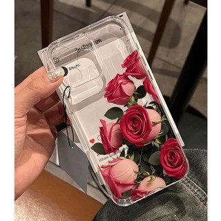 Ốp Điện Thoại Di Động Cho Samsung Galaxy A53 A52 M54 M23 A05 A05S A04 04E A24 S22 Ultra Plus Vỏ Trong Suốt Bảo Vệ Toàn Diện Hoa Chống Va Đập Thời Trang Đơn Giản TPU Nghệ Thuật