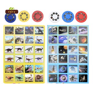 Câu đố tương tác giữa cha mẹ và con cái Giáo dục sớm Đồ chơi phát sáng Trẻ em Đèn máy chiếu trượt Đồ chơi trẻ em