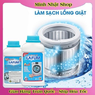 Dung Dịch Vệ Sinh Tẩy Lồng Máy Giặt LAFUM Làm Sạch Cặn Bẩn Lồng Giặt 500ml