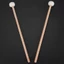 1 Cặp Nỉ Mallets Trống Gậy Trống Có Tay Cầm Gỗ Cho Phụ Kiện Nhạc Cụ Gõ