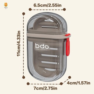 Hộp đựng xà phòng du lịch có nắp Đĩa xà phòng chống trượt chống thấm nước
 Phòng tắm tắm đi du lịch