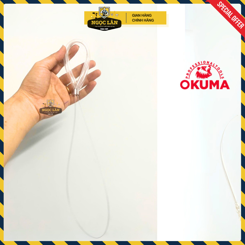 [Cao cấp] Dây cắt ống nước OKUMA chuyên dùng cắt ống khu vực chật hẹp (cắt ống phi đến 150mm)