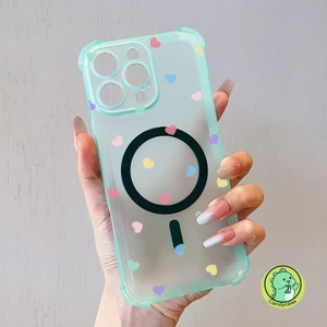 Ốp Điện Thoại Sương Tuyết Từ Tính Cho Vivo V70 V60 Lite S50 Pro Mini X300 Pro Y31 Y21D iQOO 15 Neo 11 5G 4G Matte Cover Dễ Thương Ins Phong Cách Nhiều Màu Sắc Tình Yêu Vỏ Túi Khí Mềm