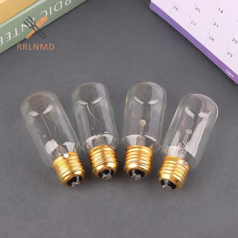RRLNMD E27 Bóng đèn hình ống vít 24V 220V 40W 60W Bóng đèn sợi đốt Ampoule Đèn chiếu sáng Con tàu Điều hướng Bóng đèn MỚI