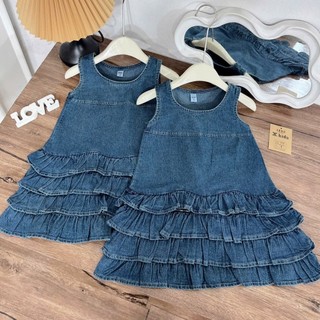 12-45kg Váy bò nhiều tầng Xkids chất bò mềm siêu xinh