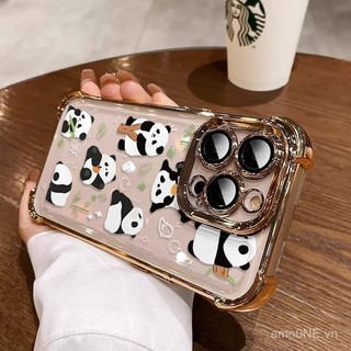 Ốp điện thoại Panda Bamboo cho Infinix Hot Smart 9 8 8Pro Tecno Spark GO 1 2024 50i 40i 40 30i 30 20 20C 10S 9 7 5 Note 40 30 ITEL A70 P55 NFC Plus Pro