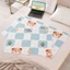 GIL Chăn Ga Gối Nước Tiểu, Thảm Nước Tiểu Hoạt Hình Dễ Thương Chống Thấm Nước Cho Bé, Vải Mềm Thoáng Khí Bảo Vệ Giường Tã Cho Bé