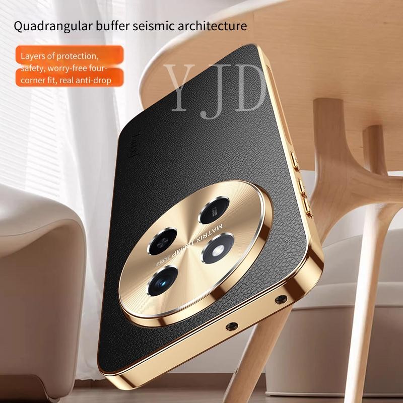 Ốp Lưng Cho Honor X9C Da Thông Minh Cao Cấp TPU Chống Rơi Vỏ Điện Thoại